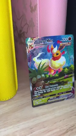 Flareon VMAX SWSH180 SWSH: Sword & Shield Promo Card Full Art Holo. - Image 2