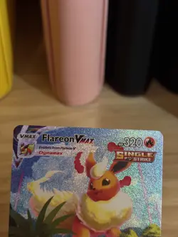 Flareon VMAX SWSH180 SWSH: Sword & Shield Promo Card Full Art Holo. - Image 4