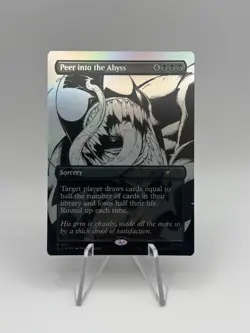 Peer into the Abyss 2021 Foil Marvel's Spider-Man: Venom Unleashed (Inks) Ink - Image 1