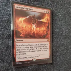 1x Immolating Gyre - NM - Jumpstart - Image 1