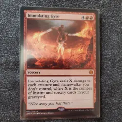 1x Immolating Gyre - NM - Jumpstart - Image 2