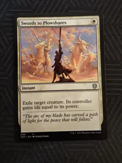 mtg swords to plowshares commander innistrad: crimson vow - Image 1