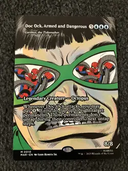 Magic MTG - Doc Ock, Armed and Dangerous - Lorthos, the Tidemaker (Borderless) - Image 1