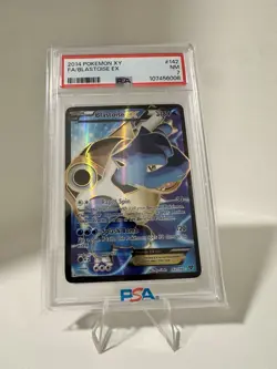 2014 Pokemon Blastoise Ex Full Art #142 PSA 7 - Image 1