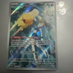 Pokemon TCG Misty's Psyduck 193/182 Sv10: Destined Rivals Full Art 2025 NM - Image 1