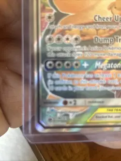 Pokemon TCG Eevee & Snorlax Tag Team GX SM169 Black Star Promo Sun & Moon LP - Image 5