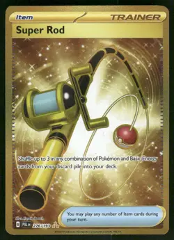 Super Rod - 276/193 Hyper Rare Holo NM Pokemon SV02: Paldea Evolved - Image 1