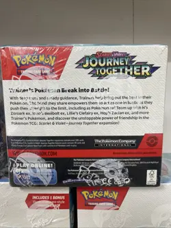 Pokemon TCG: Journey Together ENHANCED Booster Box Brand New - Sealed - Image 3