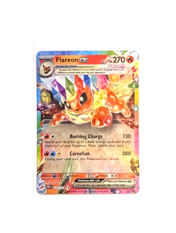 Flareon ex 14/131 Double Rare Holo Prismatic Evolutions POKEMON TCG PRE ENGLISH - Image 1