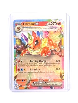 Flareon ex 14/131 Double Rare Holo Prismatic Evolutions POKEMON TCG PRE ENGLISH - Image 3