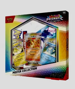 Pokemon TCG: Scarlet & Violet-Prismatic Evolutions Poster Collection - Image 1