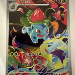 Ivysaur Illustration Rare 134/132 Near Mint Mega Evolution Pokemon TCG English - Image 2