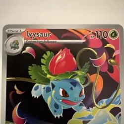 Ivysaur Illustration Rare 134/132 Near Mint Mega Evolution Pokemon TCG English - Image 5