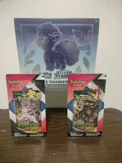 Pokemon TCG Sealed Lot, Silver Tempest, Evolving Skies, Chilling Reign - Image 1