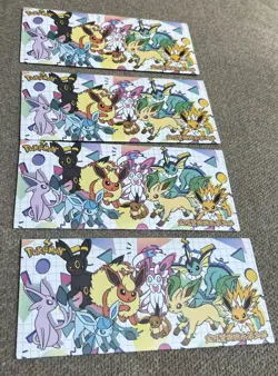 Pokemon Chinese Sealed Polaroids (4) Pack of Three Envelope Free Shipping - Image 1