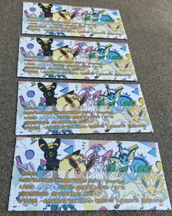 Pokemon Chinese Sealed Polaroids (4) Pack of Three Envelope Free Shipping - Image 2