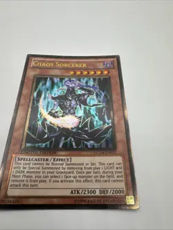 Lightly Played Chaos Sorcerer - GLD4-EN012 - Gold Rare - Limited Edition - Yu-Gi - Image 2
