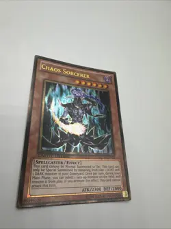 Lightly Played Chaos Sorcerer - GLD4-EN012 - Gold Rare - Limited Edition - Yu-Gi - Image 3