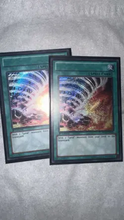 Yugioh Misprint Molten Conduction Field HA07-EN025 No Name (imprinted & shifted) - Image 1
