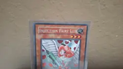 Yugioh Injection Fairy Lily LOD-100 Secret Rare 1st Edition NM - VLP - Image 3