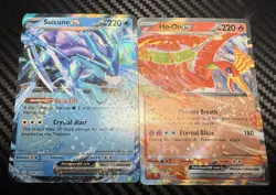 Suicune And Ho-Oh 010/034 007/034 Classic Collection Cards Pokemon TCG NM - Image 1