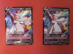 (2) Dark Sylveon V SWSH134 2021 25th Anniversary Celebrations Promo Card - Image 1
