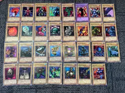 Yu Gi Oh! 31 card lot collection Legend Of Blue Eyes LOB Unlimited - Image 1
