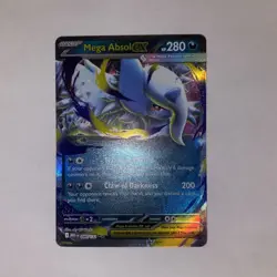 Pokemon TCG Mega Evolution Mega Absol Ex 086/132 English Pokemon card - Image 1