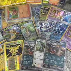Pokemon Card Lot Of 50 - Holos, Reverse Holo’s, EX’s! All Modern! - Image 5