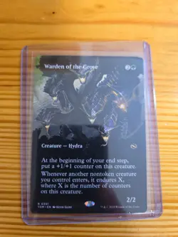 Warden of the Grove (Borderless) Tarkir: Dragonstorm Regular - Image 1