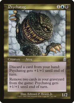 1x Psychatog - LP - See Pic for Set - SPARROW MAGIC - Image 1