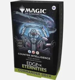 Magic The Gathering Edge of Eternities Commander Deck - Counter Intelligence - Image 1
