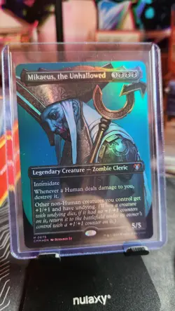 Mikaeus, the Unhallowed (Borderless) Commander Masters Foil 0675 - Image 1