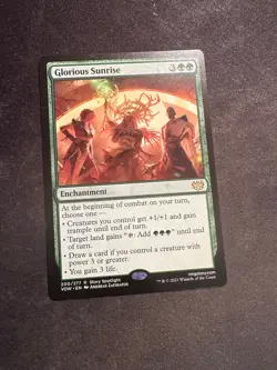 Glorious Sunrise - 200 VOW MTG - Rare N/M - Image 1