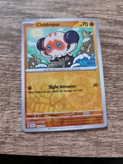 Clobbopus - 112/191 Reverse Holo Common SV08: Surging Sparks - Pokemon TCG - Image 1