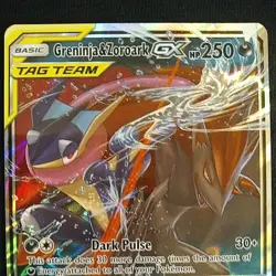 Greninja & Zoroark GX 107/214 Unbroken Bonds Pokemon - Image 3