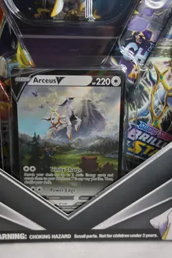 Pokemon TCG - Arceus V Figure Collection - New & Sealed - Image 3