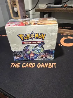 Pokemon TCG: Scarlet & Violet Stellar Crown Factory Sealed Booster Box - Image 1