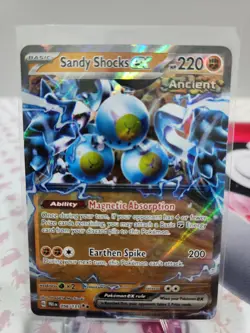 Pokemon TCG - Sandy Shocks ex 056/131 -Prismatic Evolutions - Double Rare - NM/M - Image 1