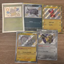 Pokemon TCG Paldean Fates Shiny Lot of 5 Cards NM Holo Rare - Image 1