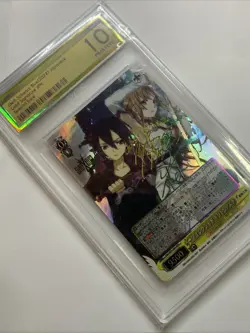 Asuna Sword Art Sao 10th SSP Slab Graded Card Holo Foil Anime 10 Pristine Waifu - Image 4