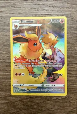 Flareon Holo Rare Trainer Gallery Card TG01/TG30 Pokemon: Brilliant Stars - NM!! - Image 1