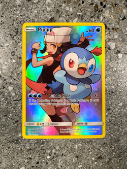 Pokemon TCG Cards Piplup 239/236 Cosmic Eclipse Secret Rare NM-M - Image 1