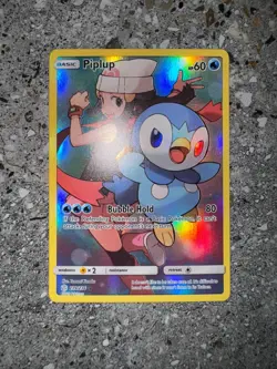 Pokemon TCG Cards Piplup 239/236 Cosmic Eclipse Secret Rare NM-M - Image 3