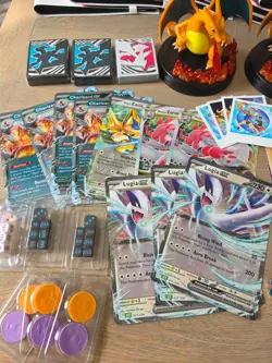 Pokemon Binders, Figures, Cards Bundle - Image 2