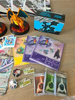 Pokemon Binders, Figures, Cards Bundle - Image 3