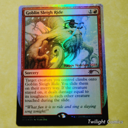 Goblin Sleigh Ride LP -- Happy Holidays 2015 MTG - Image 1