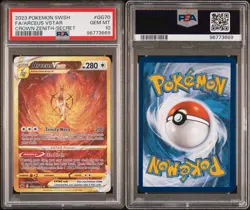 Pokemon TCG FULL ART/ARCEUS VSTAR GG70 PSA 10 - Image 1