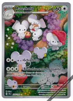Pokemon Maushold 226/193 ⭐ Rare Illustration~Evolutions In Paldea - Ita [Mint-M] - Image 1