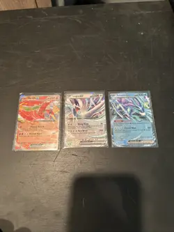 Lugia ex CLV 017/034 & Ho-Oh ex CLC 007/034 & Suicune ex CLB 010/034 Pokemon TCG - Image 1